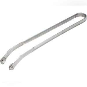 Stainless Steel Sausage Flipping Tongs, Long Handle for  BBQ Grilling, 1 pc